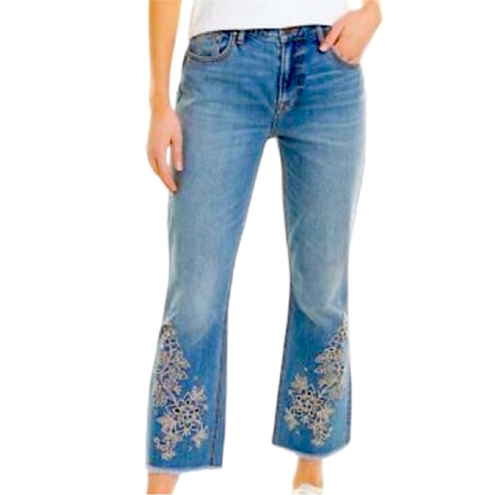 JOHNNY WAS: West Side Baby Bootcut Jeans -Size 30